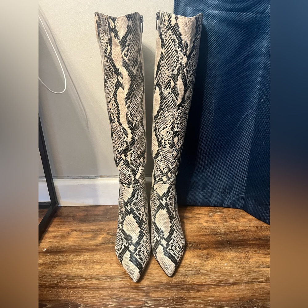 Marc Fisher python boots